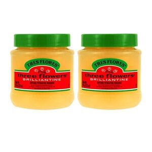 Clubman Tres Flores Three Flowers Brilliantine Solid Pomade 3.25oz 2 Pack
